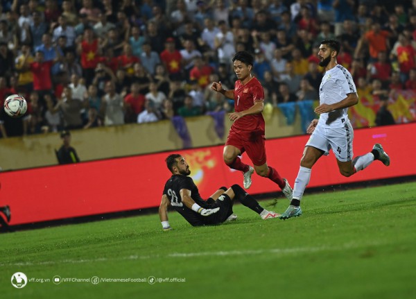 ĐT Việt Nam thắng ĐT Palestine 2-0 trong trận giao hữu FIFA Days tháng 9/2023