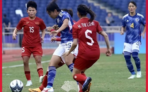 ĐT nữ Nhật Bản 7-0 ĐT nữ Việt Nam: Chênh lệch đẳng cấp – ASIAD 19