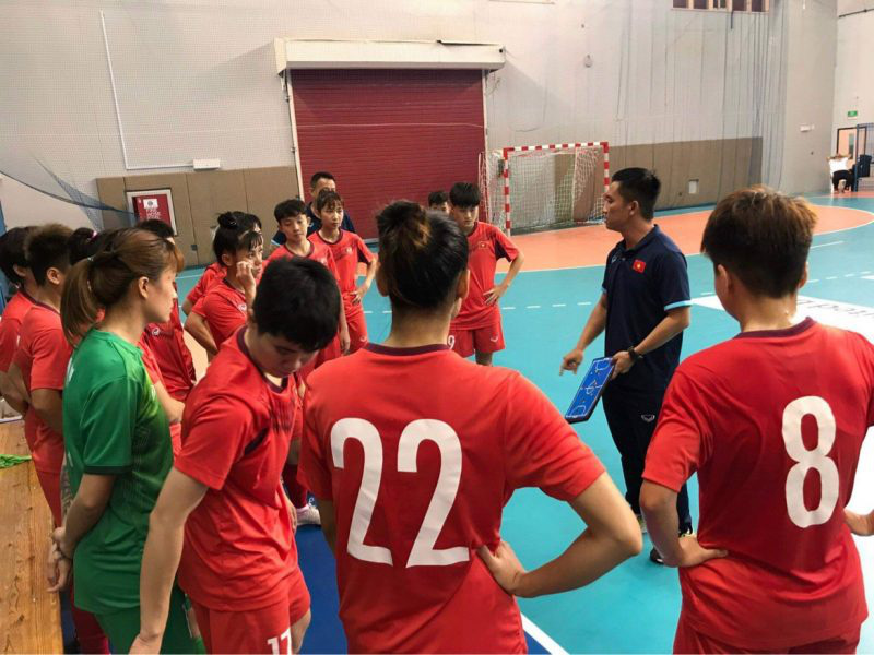 ĐT nữ futsal Việt Nam khép lại chuyến tập huấn tại Bahrain