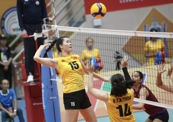 Đánh bại Singapore, bóng chuyền nữ Việt Nam tranh nhất bảng với Kazakhstan ở giải châu Á