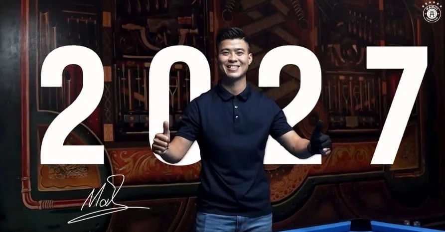 Đỗ Duy Mạnh ở lại đội Hà Nội đến hết năm 2027 với phí lót tay khủng Đỗ Duy Mạnh ở lại đội Hà Nội đến hết năm 2027 với phí lót tay khủng