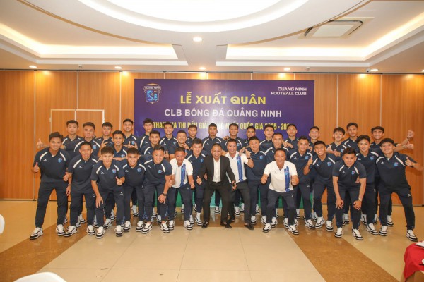 Đội Quảng Ninh quyết tâm giành vé V-League, cuộc đua tranh suất thăng hạng nóng bỏng Đội Quảng Ninh quyết tâm giành vé V-League, cuộc đua tranh suất thăng hạng nóng bỏng
