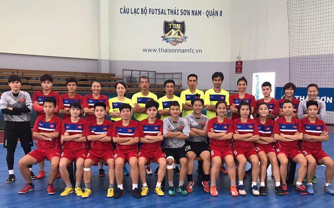 Đội tuyển Futsal Nữ QG hướng tới mục tiêu SEA Games năm 2022