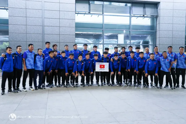 Đội tuyển U19 Việt Nam đã có mặt tại Vị Nam (Trung Quốc), sẵn sàng bước vào giải U19 quốc tế 2024