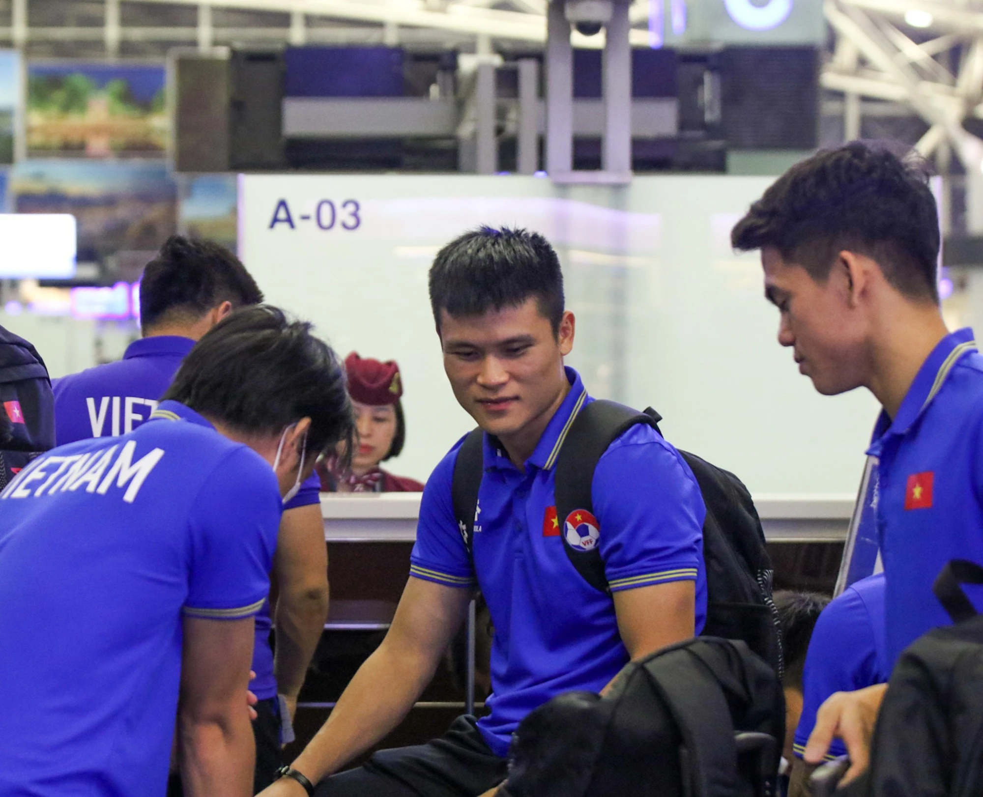 Đội tuyển Việt Nam lên đường tới Iraq, mong mang chiến thắng trở về