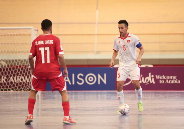 Đội tuyển futsal Việt Nam thẳng tiến tứ kết châu Á Đội tuyển futsal Việt Nam thẳng tiến tứ kết châu Á