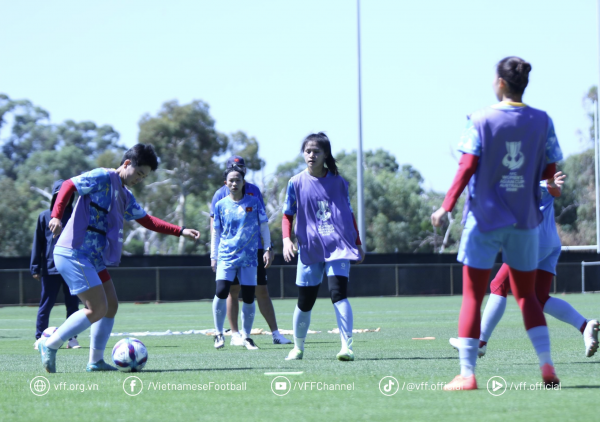 Đội tuyển nữ Việt Nam đối phó thời tiết cực nóng tại Úc, đấu Đài Loan khung giờ ‘độc lạ’