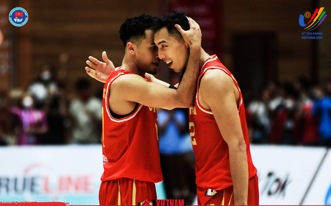 Đội tuyển bóng rổ Nam Việt Nam có trận thắng thứ 2 tại SEA Games 31