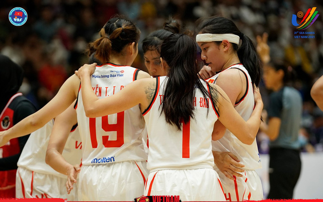 Đội tuyển bóng rổ nữ Việt Nam nhận thất bại đầu tiên tại SEA Games 31