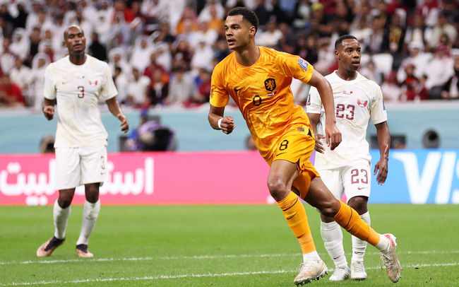 Bảng A World Cup 2022 - Hà Lan 2-0 Qatar: Frenkie và Gakpo lập công, Hà Lan giành ngôi đầu