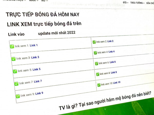 Cảnh giác website cài mã độc giả danh phát World Cup 2022 trực truyến