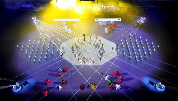 Lễ khai mạc World Cup 2022: Mãn nhãn bữa tiệc âm thanh ánh sáng