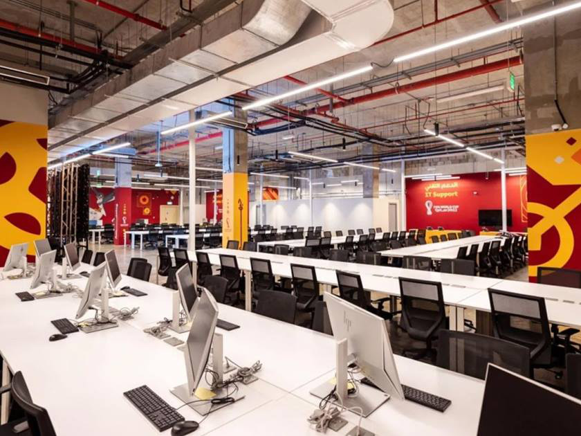 Trung tâm Báo chí Quốc tế hoành tráng phục vụ World Cup 2022 Trung tâm Báo chí Quốc tế hoành tráng phục vụ World Cup 2022