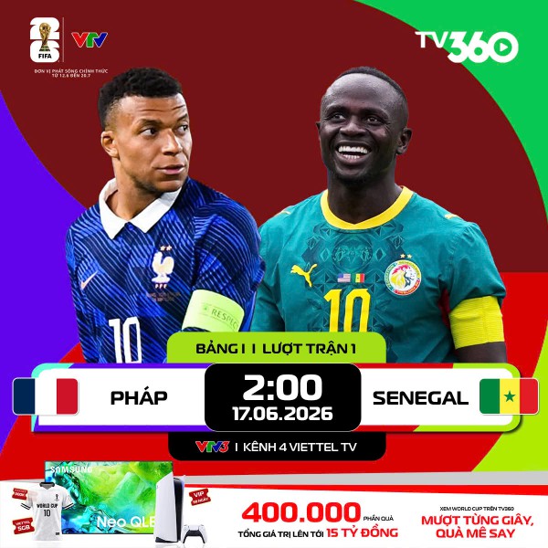 Nhận định Pháp vs Senegal: Mbappe và đồng đội có đi vào 'vết xe đổ'? Nhận định Pháp vs Senegal: Mbappe và đồng đội có đi vào 'vết xe đổ'?