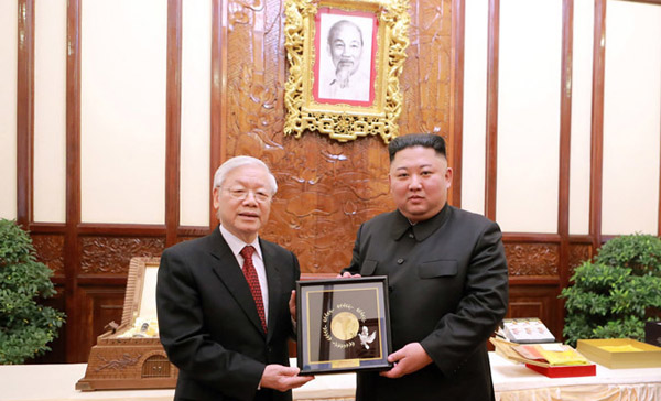 Chủ tịch Kim Jong-un gửi lời cảm ơn Tổng bí thư, Chủ tịch nước Nguyễn Phú Trọng