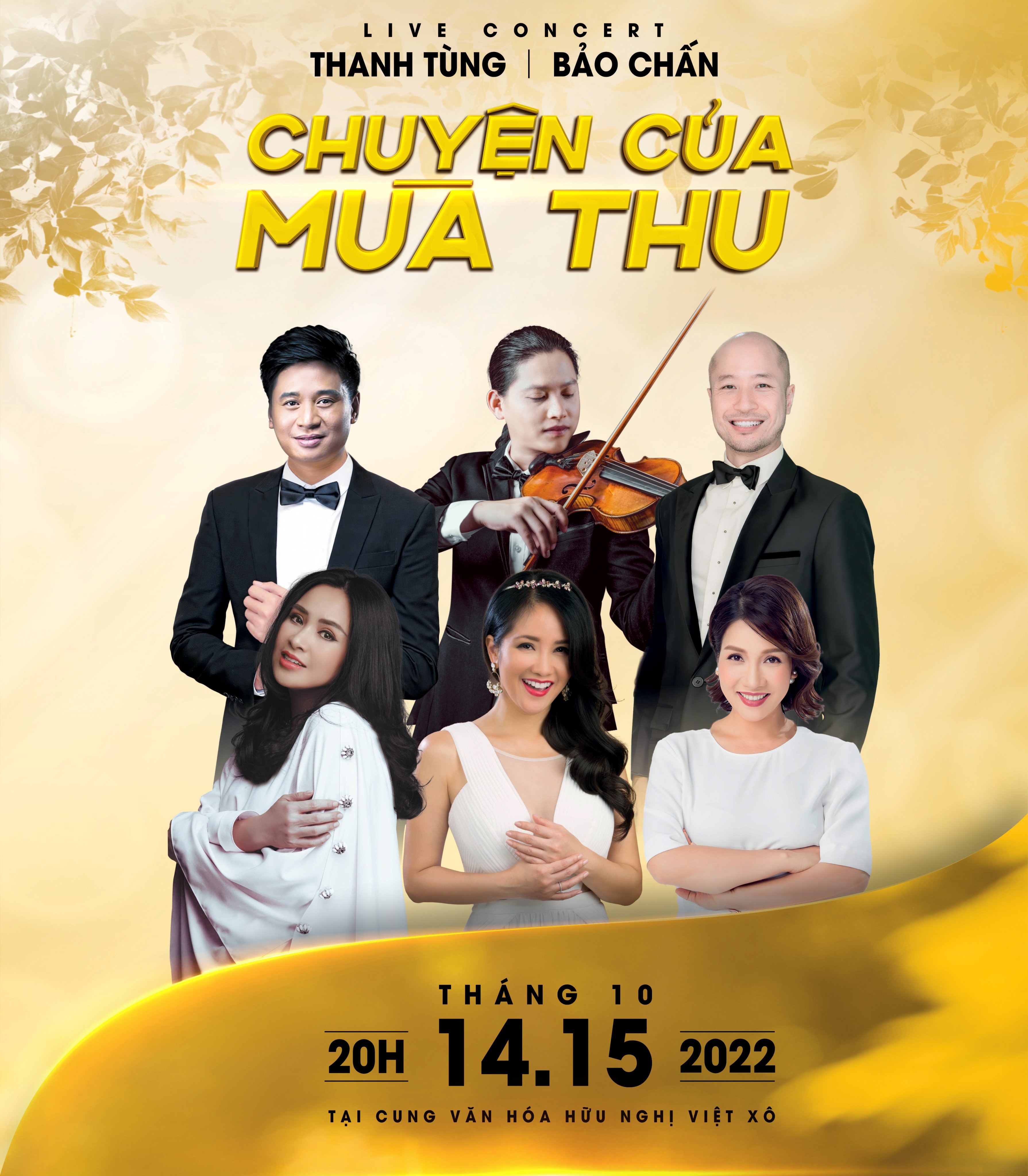 Ba diva Mỹ Linh, Thanh Lam, Hồng Nhung hội ngộ hát nhạc Thanh Tùng - Bảo Chấn