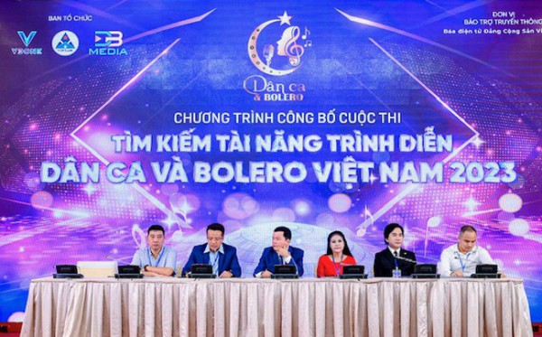 Công bố cuộc thi “Tìm kiếm tài năng trình diễn Dân ca và Bolero Việt Nam 2023” Công bố cuộc thi “Tìm kiếm tài năng trình diễn Dân ca và Bolero Việt Nam 2023”