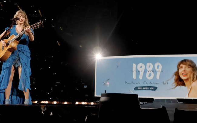 Taylor Swift phá kỷ lục của chính mình nhờ tái thu âm “1989”