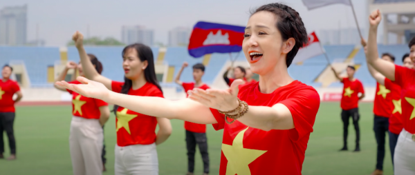 "Nữ hoàng Wushu" Thuý Hiền ra mắt MV cổ động SEA Games 31