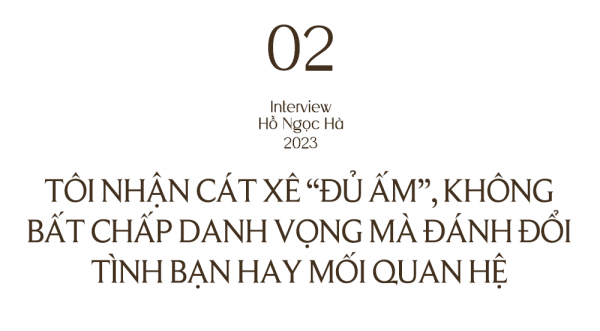 Hồ Ngọc Hà: "Tôi và Kim Lý cùng quan điểm sống nhưng không cùng quan điểm trong việc làm đám cưới"