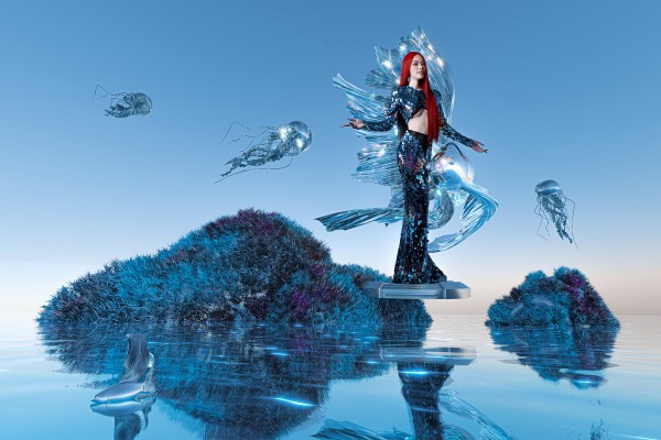 Lệ Nam hóa nàng tiên cá tóc đỏ xinh đẹp trong bộ ảnh mới