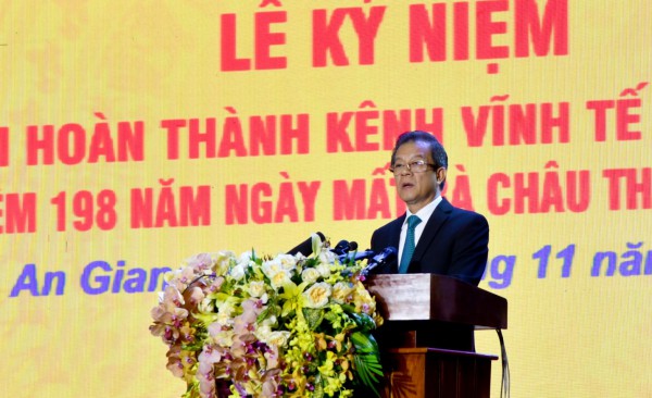 An Giang long trọng kỷ niệm 200 năm hoàn thành kênh Vĩnh Tế