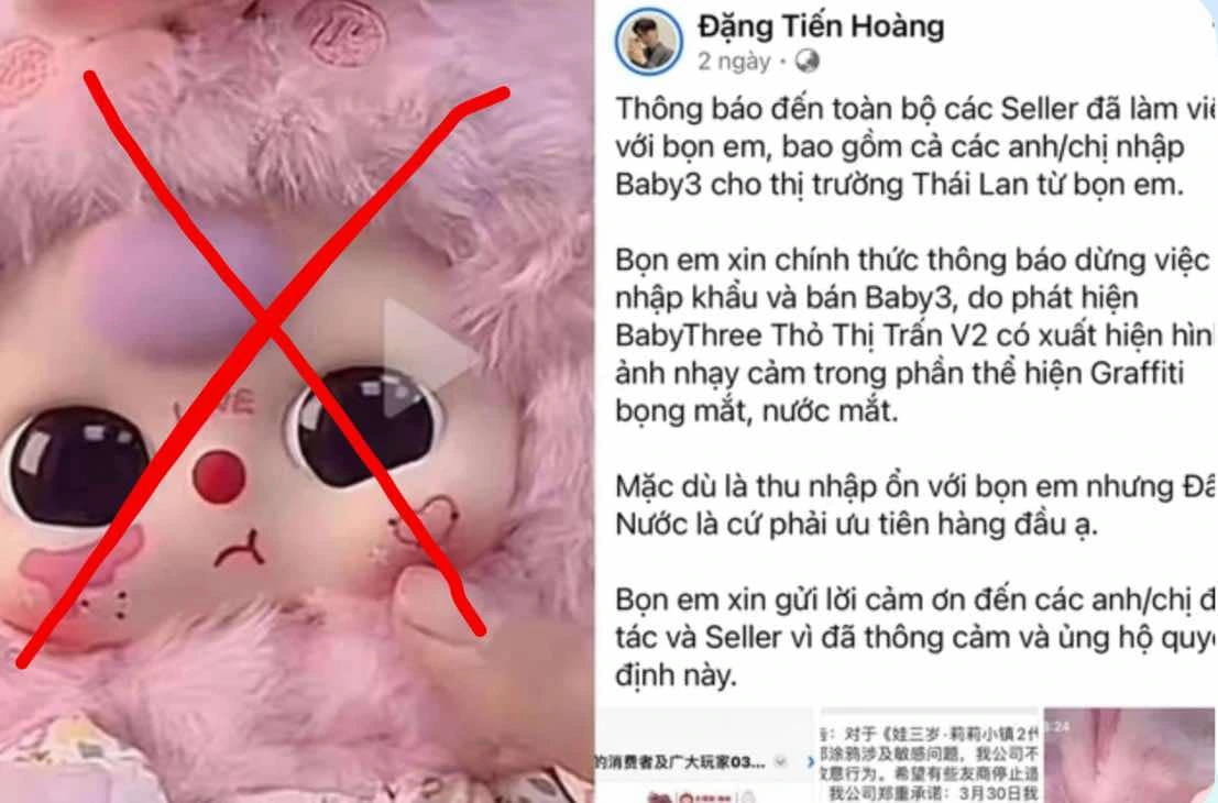 Baby Three bị phản ứng vì nghi liên quan 'đường lưỡi bò', nhà sản xuất lập tức thu hồi