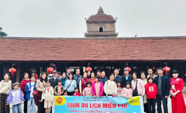 Bắc Ninh thêm tour du lịch miễn phí, chỉ nhận đăng ký online Bắc Ninh thêm tour du lịch miễn phí, chỉ nhận đăng ký online