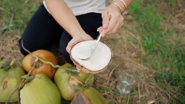 Bắn pháo hoa nghệ thuật tại Festival 100 năm dừa sáp Trà Vinh