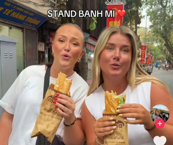 Bánh mì Việt gây sốt qua loạt video 'tỏ tình' của khách Tây