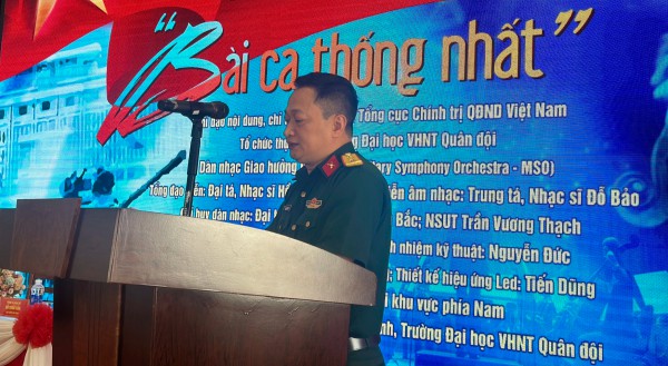 Ca sĩ Phạm Khánh Ngọc, Lương Nguyệt Anh hát mừng 'Bài ca thống nhất'