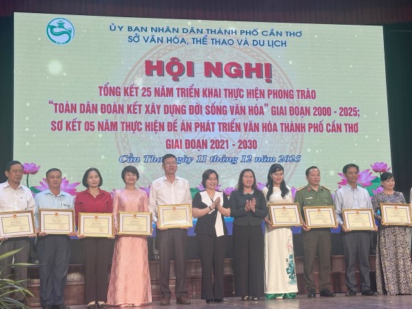 Cần Thơ xây dựng, phát triển văn hóa Cần Thơ xây dựng, phát triển văn hóa