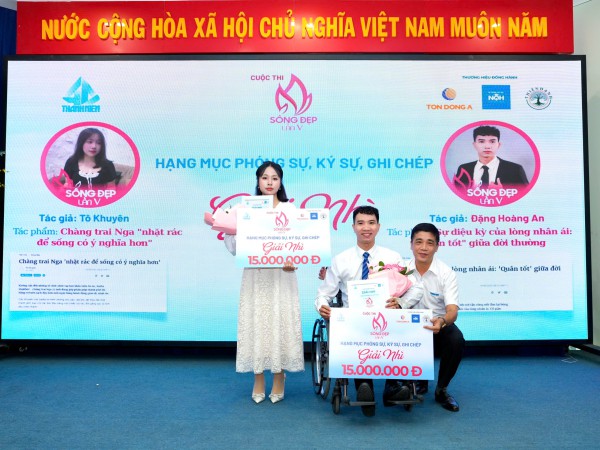 Chàng trai 9X gắn bó với 'Sống đẹp' vì lý do đặc biệt