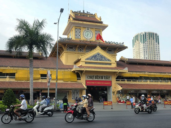 Chiếc tắc ráng, Cần Giờ và chợ Bình Tây