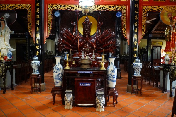 Chùa Tiên Châu nhuốm màu cổ tích Chùa Tiên Châu nhuốm màu cổ tích