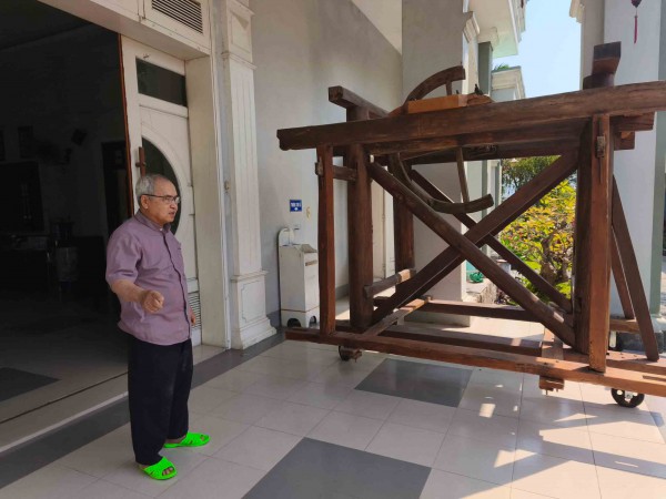 Chuông đồng đúc từ súng thần công ở nhà thờ gần 140 tuổi