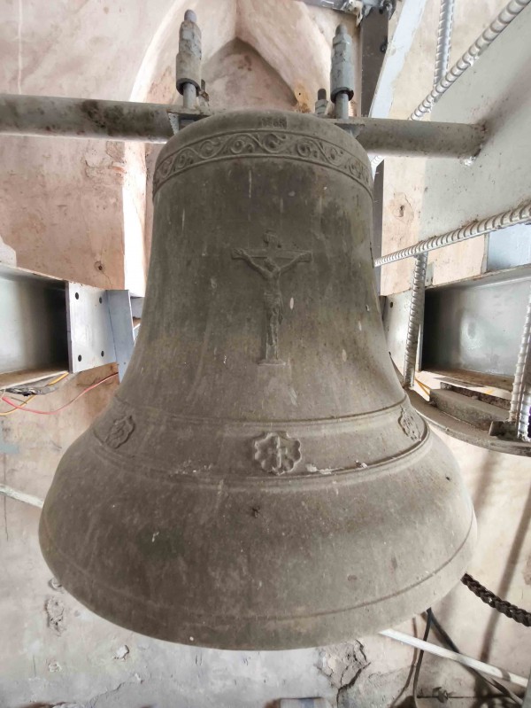 Chuông đồng đúc từ súng thần công ở nhà thờ gần 140 tuổi
