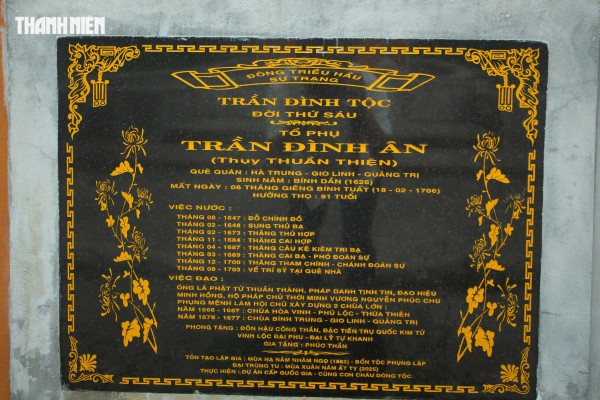 Dấu tích chùa đá Champa trong ngôi chùa hơn 300 tuổi ở Quảng Trị