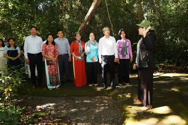 Di tích Căn cứ Trung ương Cục miền Nam: Huyền diệu dưới tán rừng Rùm Đuôn