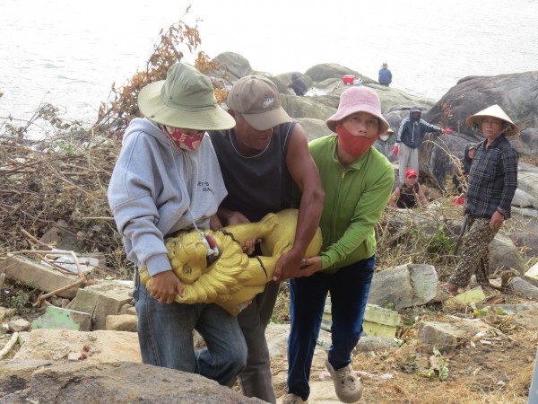 Di tích Sa Huỳnh hư hại vì bão Di tích Sa Huỳnh hư hại vì bão