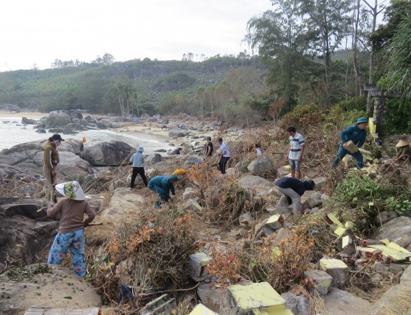 Di tích Sa Huỳnh hư hại vì bão Di tích Sa Huỳnh hư hại vì bão