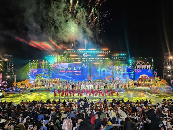 Festival Hoa Đà Lạt 2026: Sắc hoa hòa cùng âm nhạc và công nghệ Festival Hoa Đà Lạt 2026: Sắc hoa hòa cùng âm nhạc và công nghệ