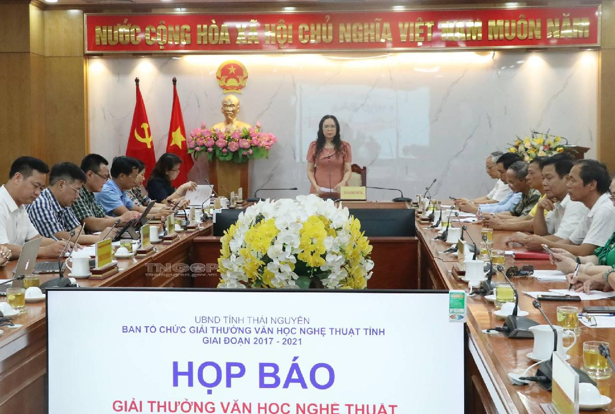 Giải thưởng văn học nghệ thuật tỉnh Thái Nguyên có tổng tiền thưởng hơn 2 tỉ đồng