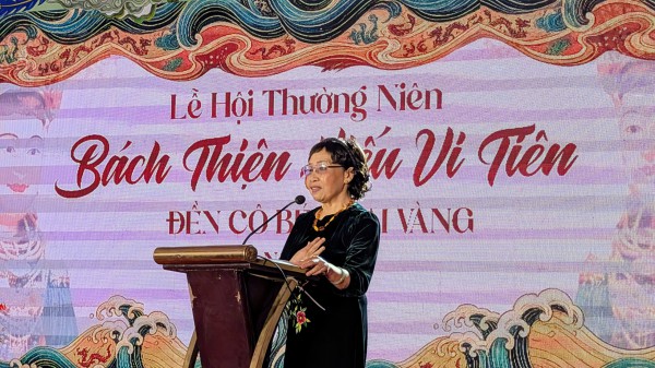 Giáo sư sử học Lê Văn Lan bật khóc trong lễ hội 'Bách thiện hiếu vi tiên'