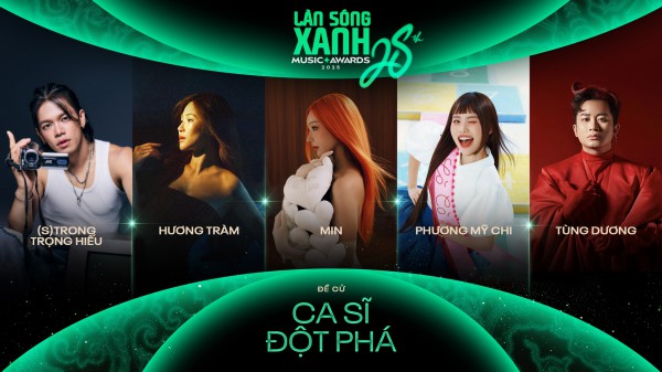 Hòa Minzy 'càn quét' đề cử, diễn viên 'Mưa đỏ' gây bất ngờ tại Làn Sóng Xanh