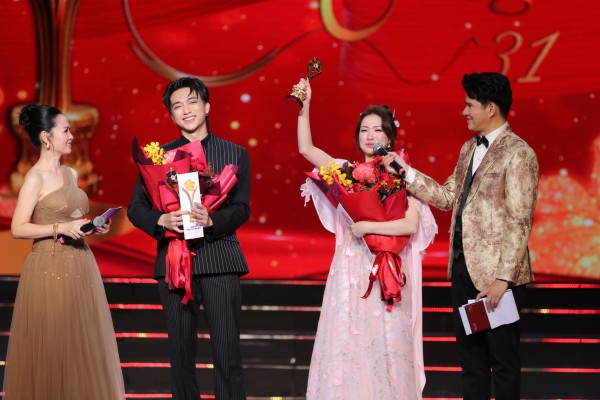 Hòa Minzy 'càn quét' giải thưởng, Lâm Vỹ Dạ là diễn viên sân khấu được yêu thích