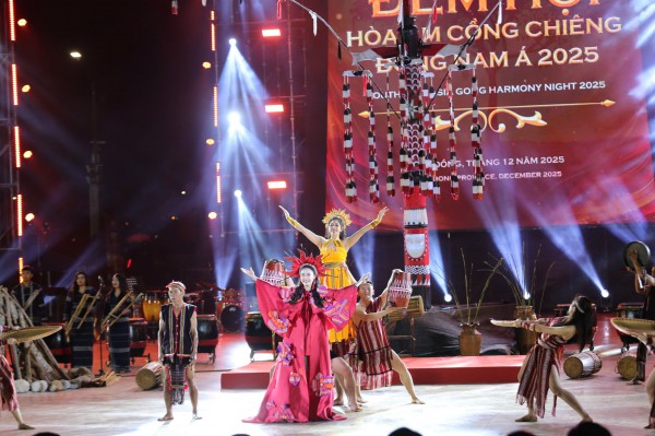 Hòa âm cồng chiêng Đông Nam Á 2025: Tôn vinh di sản, kết nối văn hóa