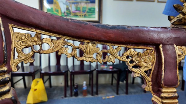 Hoàn thành phục chế ngai vàng triều Nguyễn sau vụ phá hoại