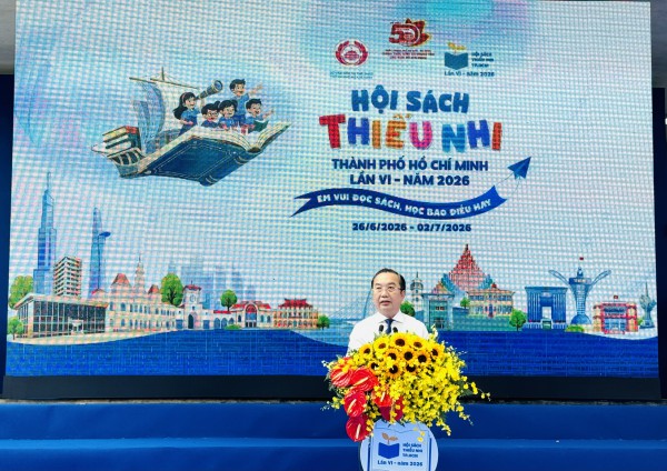 Hội sách thiếu nhi TP.HCM 2026: Hơn 150 hoạt động đưa sách đến gần trẻ em