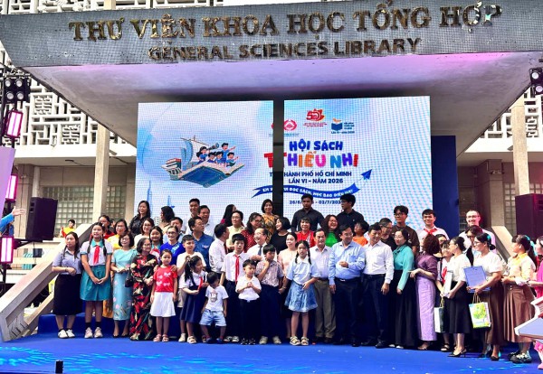 Hội sách thiếu nhi TP.HCM 2026: Hơn 150 hoạt động đưa sách đến gần trẻ em